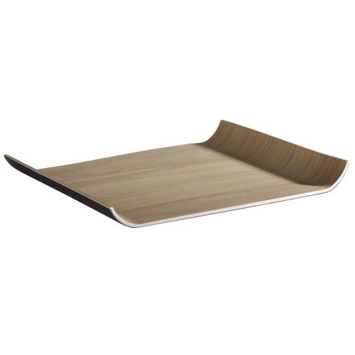 APS Frida Tray 355x260mm Wood/Black (B2B)