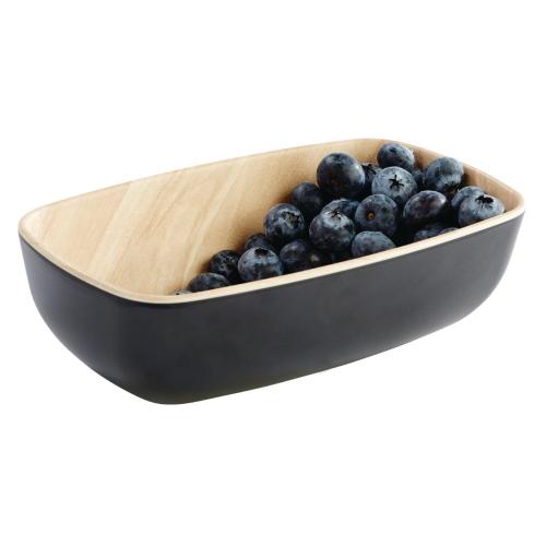 APS Frida Bowl Wood/Black - GN 1/9 176x108x55mm