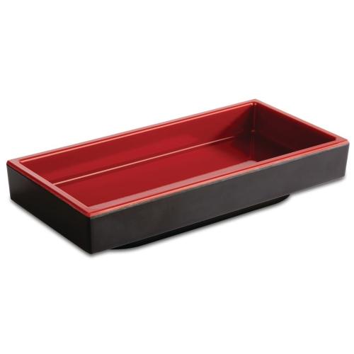 APS Bento Box Red Asia Plus - 15.5x9.5x3cm (B2B)