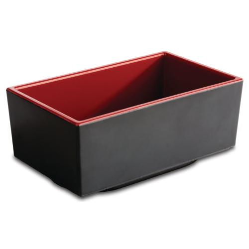 APS Bento Box Red Asia Plus - 15.5x9.5x6.5cm (B2B)