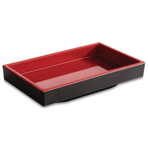 APS Bento Box Red Asia Plus - 15.5x15.5x3cm (B2B)