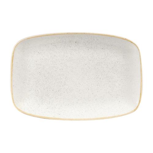 Churchill Stonecast Chefs' Oblong Plate No8 Barley White(Box6)199x300mm(Direct)