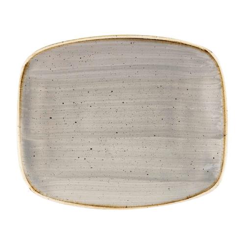 Churchill Stonecast Chefs' Oblong Plate No5 Barley White(Box12)126x154mm(Direct)