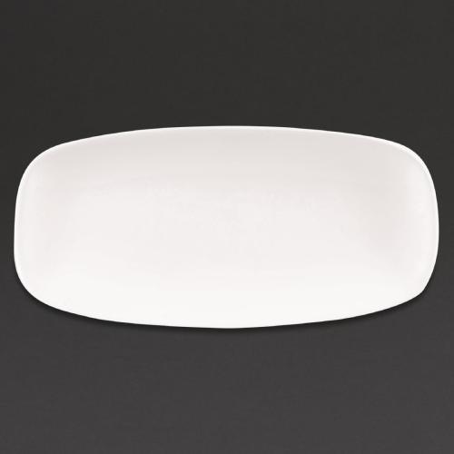 Churchill Chefs' Oblong Plate No. 2 White (Box 12) 127x269mm (Direct)