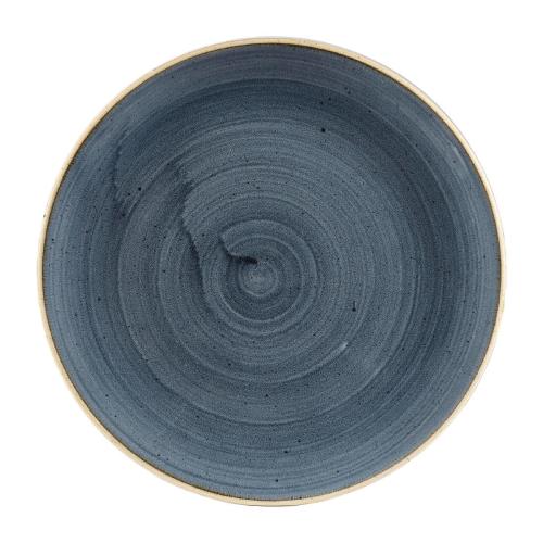 Churchill Stonecast Coupe Plate Blueberry -  260mm (Box 12) (Direct)