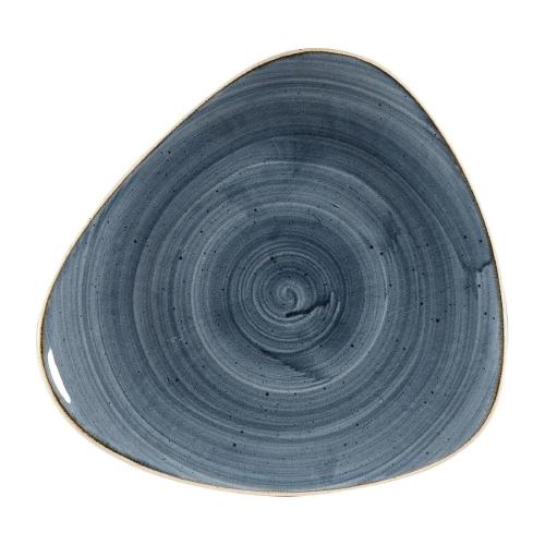 Churchill Stonecast Triangle Plate Blueberry - 311mm  (Box 6) (Direct)