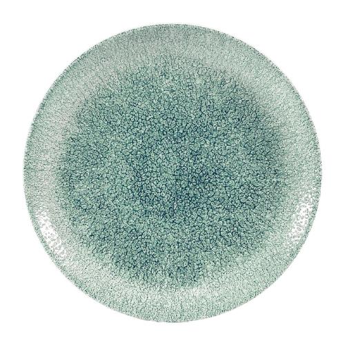 Churchill Studio Prints Raku Coupe Plate Jade Green (Box 12) 217mm (Direct)