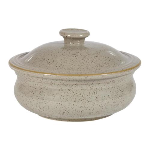 Churchill Stonecast Grey Lidded Stewpot - 15oz (Box 6) (Direct)