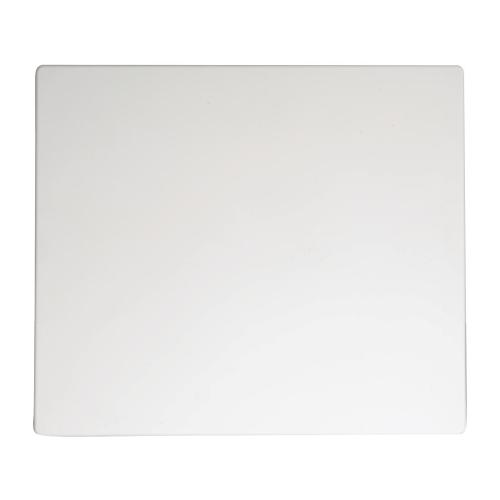 Churchill Alchemy Plastic White Rectangular Tile 10.5" x 8.75" (Box 6) (Direct)