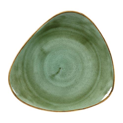 Churchill Samphire Green Lotus Plate - 12" (Box 6) (Direct)