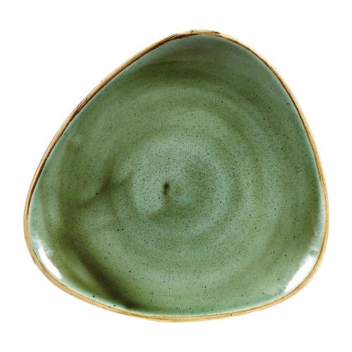 Churchill Samphire Green Lotus Plate - 9" (Box 12) (Direct)