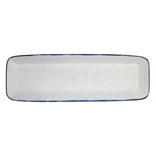 Churchill Stonecast Hints Indigo Rectangle Baking Dish 21x6.5x2.5(Box 2)(Direct)