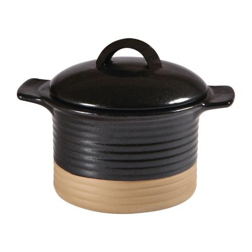 Art De Cuisine Black Igneous Cocotte - 12oz (Box 6) (Direct)