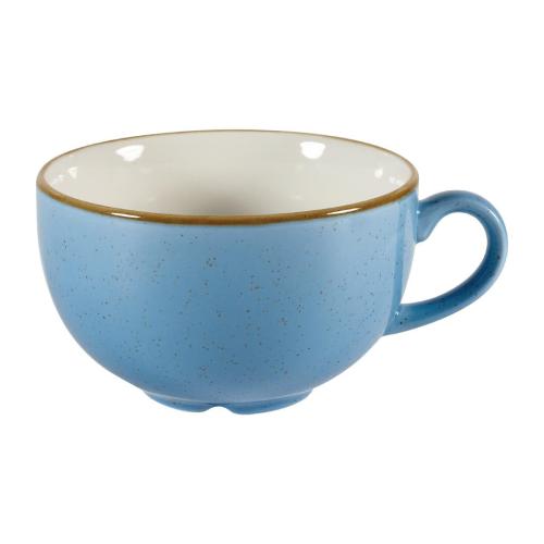 Churchill Stonecast Cornflower Blue Cappuccino Cup - 12oz (Box 12) (Direct)