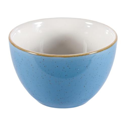 Churchill Stonecast Cornflower Blue Sugar Bowl - 8oz (Box 12) (Direct)