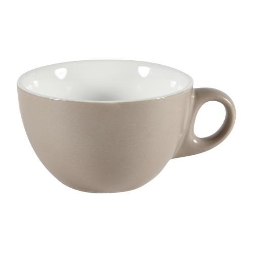 Menu Shades Smoke Cappuccino Cup - 12oz (Box 6) (Direct)