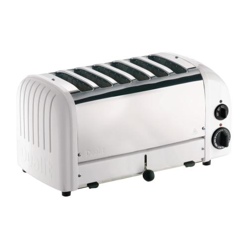 Dualit Classic Vario 6 Slot Toaster - White