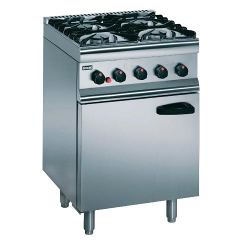 Lincat Silverlink 600 Natural Gas 4 Burner Range SLR6/N