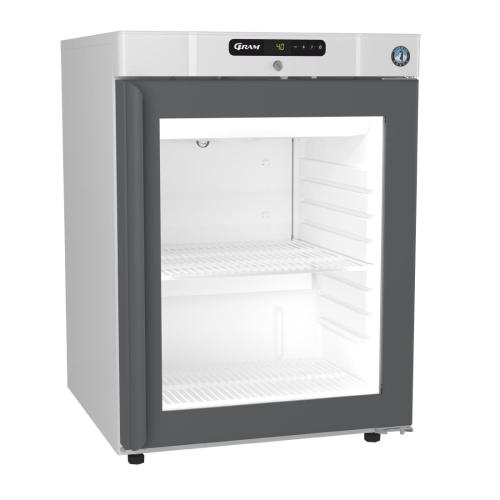 Gram Compact 1Door Undercounter Fridge R600a 2xShelves125Ltr(WhiEx/ABSIn)Direct)