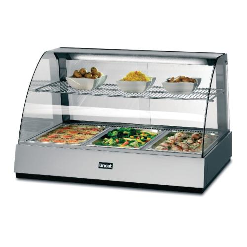 Lincat Seal Heated Food Display S/S Back Service - 665Hx1085Wx750D (Direct)