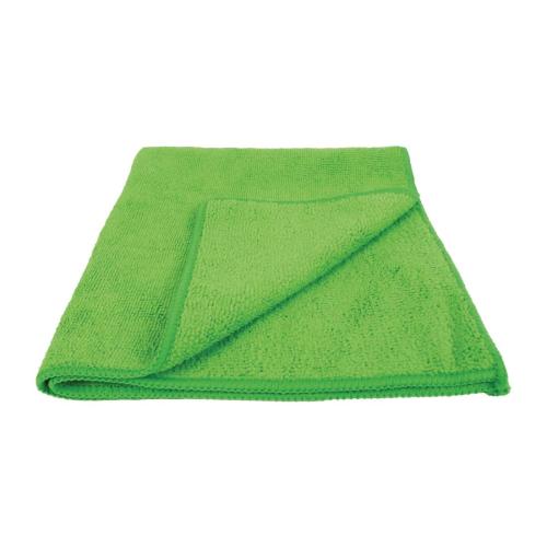 EcoTech Microfiber Cloths Green (Pack 10)