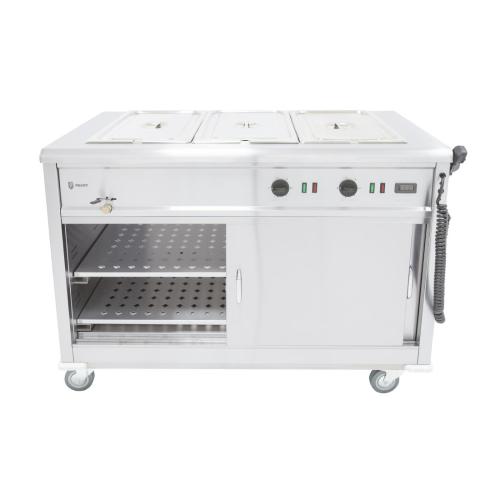 Parry Mobile Servery with bain marie top (Direct)