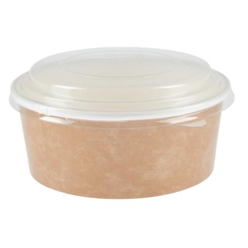 Colpac Kraft Multi Food Pot & PET Lid - 700ml 24oz (Pack 150)