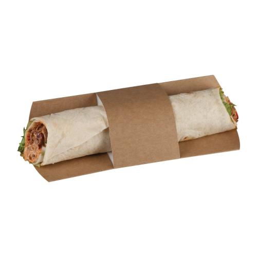 Colpac Kraft Tortilla Sleeve (Pack 1000)