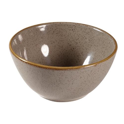 Churchill Stonecast Grey Snack Bowl - 13cm 5 2/8" 40cl 14oz (Box 12) (Direct)