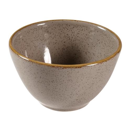 Churchill Stonecast Grey Deep Bowl - 10.2cm 4" 24cl 8.4oz (Box 12) (Direct)