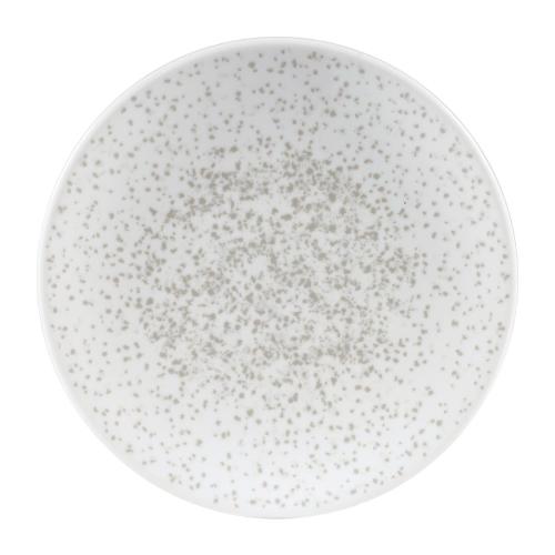 Menu Shades Caldera Chalk White Coupe Plate - 15.5cm 6 1/8" (Box 6) (Direct)