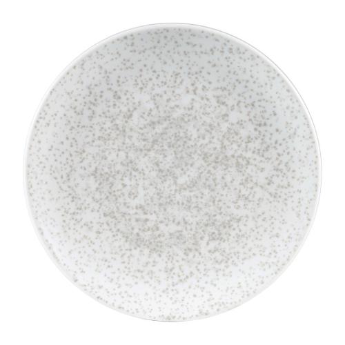 Menu Shades Caldera Chalk White Coupe Plate - 20.5cm 8 1/4" (Box 6) (Direct)