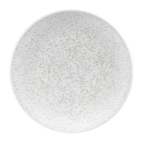 Menu Shades Caldera Chalk White Coupe Plate - 27cm 10 5/8" (Box 6) (Direct)