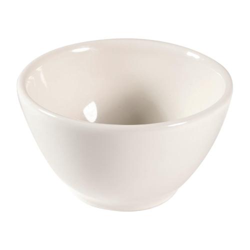 Churchill Profile White Dip Pot - 85mm 3 3/8" 11cl 4oz (Box 12) (Direct)