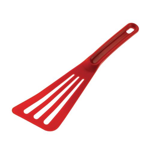 MatferBourgeat Pelton Spatula Perforated Red (B2B)