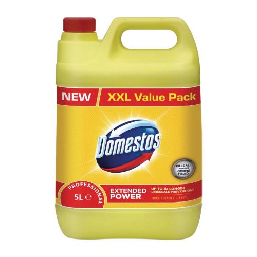 Domestos Citrus Bleach (4x5Ltr)