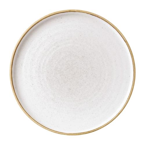 Churchill Stonecast Barley White Walled Chefs Plate 26cm (Box 6) (Direct)