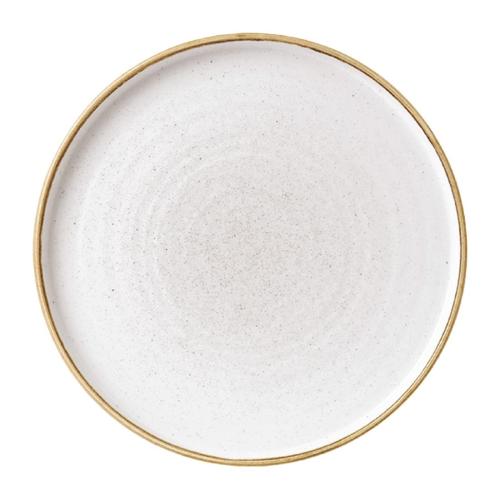 Churchill Stonecast Barley White Walled Chefs Plate 210mm 8 1/4"(Box 6) (Direct)