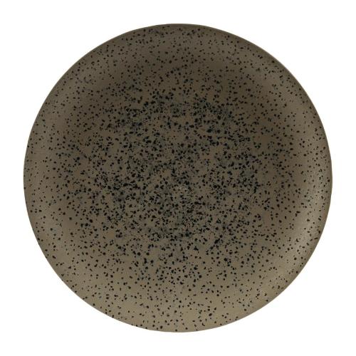 Churchill Menu Shades Caldera Flint Grey Coupe Plate 27cm (Box 6) (Direct)