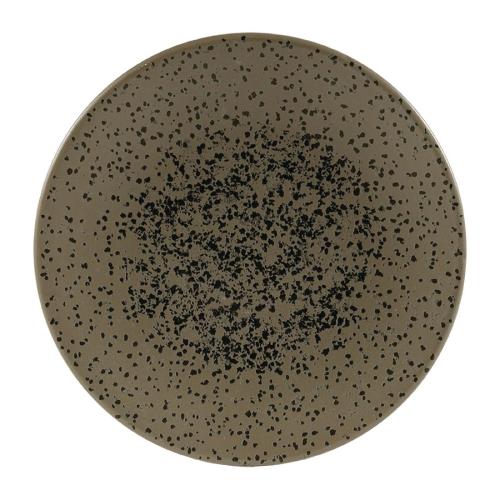 Churchill Menu Shades Caldera Flint Grey Coupe Plate 15.5cm (Box 6) (Direct)