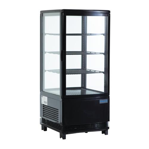 Polar C-Series Display Fridge Black - 68Ltr