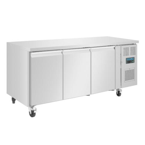 Polar U-Series Triple Door Counter Freezer - 417Ltr