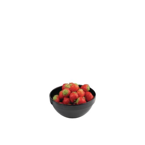 APS Frames Melamine Bowl Black - 0.5Ltr 140mm (B2B) dia H65mm (B2B)