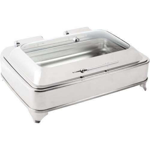 Olympia Electric Chafer Rectangular Glass Lid - 280 watt