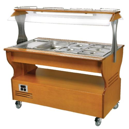 Roller Grill Salad Bar Heated/Chilled (Direct)