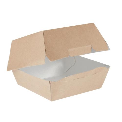 Colpac Kraft Natural Burger Boxes Standard (Case 250)