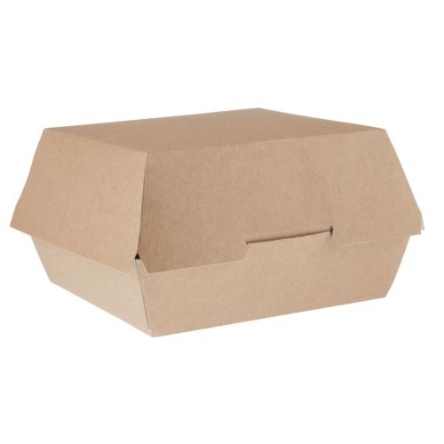 Colpac Kraft Natural Burger Boxes Large (Case 250)