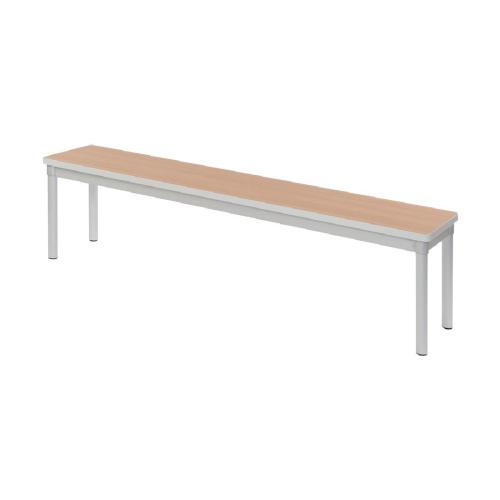 Enviro Indoor Dining Bench 1600x330x430mmh (Beech Effect) (Direct)