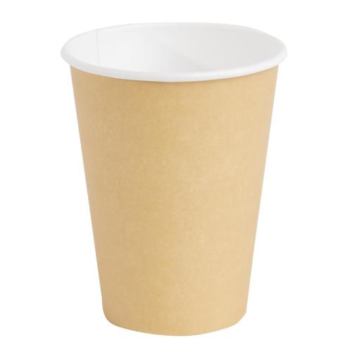 Fiesta Recyclable Hot Cup Single Wall Kraft 12oz (Box 1000)