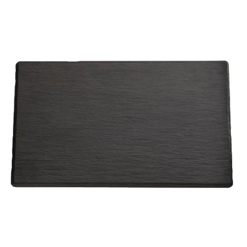 Melamine Slate Effect Display Platter - GN 1/2